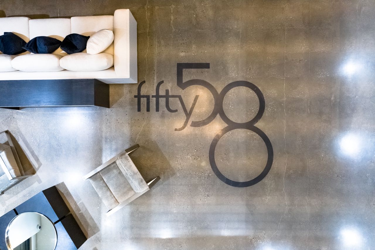Interior of a residence at Fifty58, Paramus, New Jersey